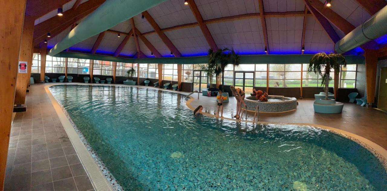 Badhoophuizen 6-Per Bungalow Veluwemeer Trampoline Hulshorst Bagian luar foto