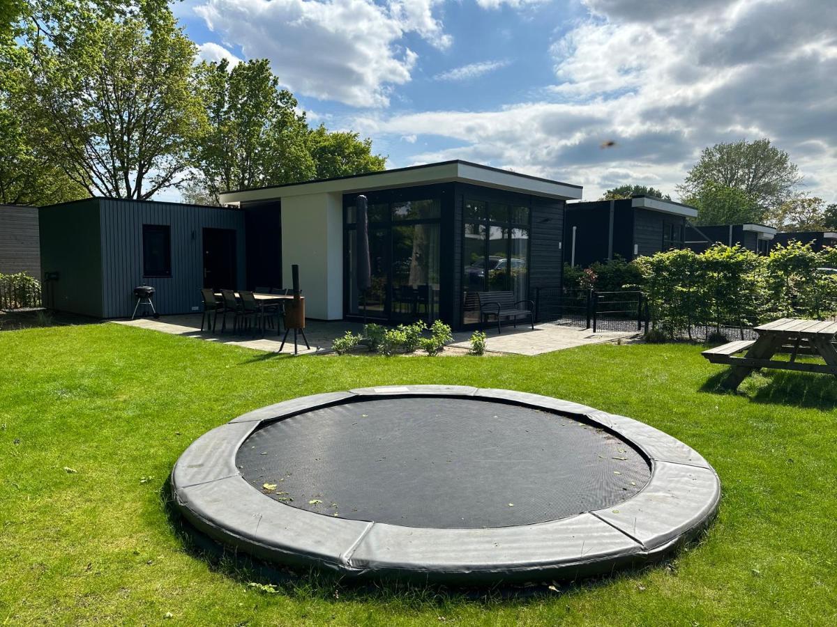 Badhoophuizen 6-Per Bungalow Veluwemeer Trampoline Hulshorst Bagian luar foto