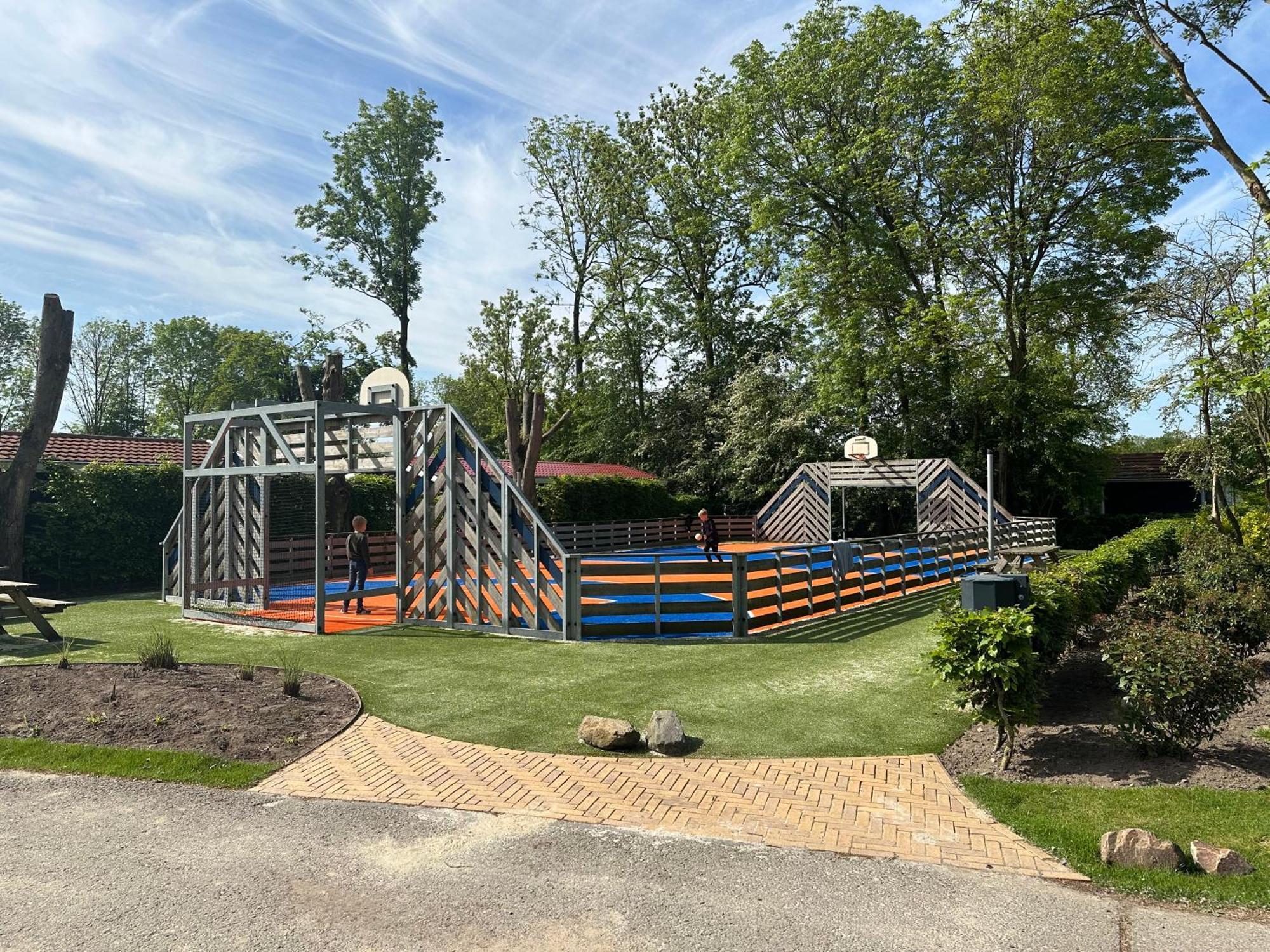 Badhoophuizen 6-Per Bungalow Veluwemeer Trampoline Hulshorst Bagian luar foto