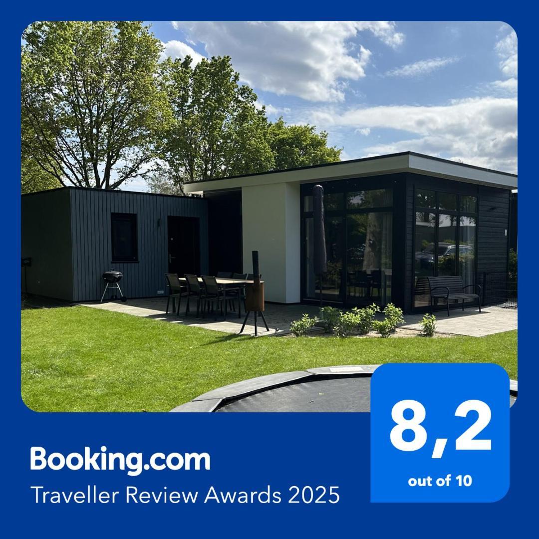 Badhoophuizen 6-Per Bungalow Veluwemeer Trampoline Hulshorst Bagian luar foto